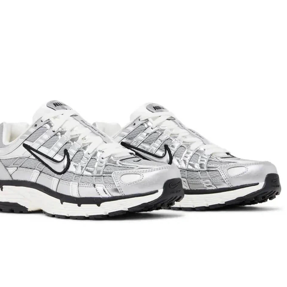 Metallic Nike Silver P-6000 0710